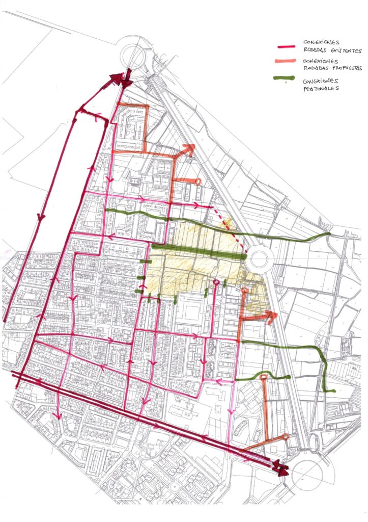 Propuestas sobre movilidad viaria entregadas por las entidades del barrio de Benimaclet al Ayuntamiento de València. 